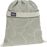 L&Auml;SSIG Turnbeutel "Bold, curve sage" aus recyceltem Material