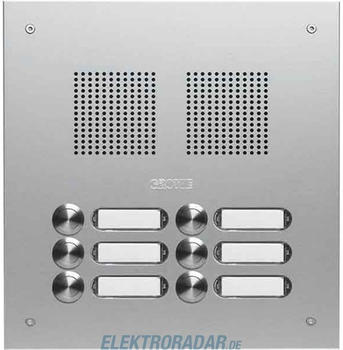 Grothe UP-Türstation EV1 2-reihig 6-Taster (TS 787 2-3)