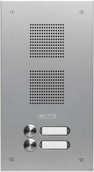 Grothe UP-Türstation EV1 1-reihig 2-Taster (TS 787 1-2)