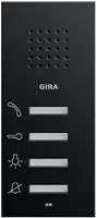 GIRA Audio-Haustelefon 1250005 AP System 55 schwarz - Schwarz (1250005)