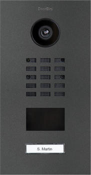 DoorBird D2101V IP Video T&uuml;rstation 1 Ruftaste Eisenglimmer matt (423870093)