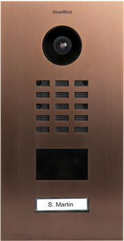 DoorBird D2101V IP Video Türstation 1 Ruftaste Bronze-Optik (423870079) DoorBird D2101V IP Video Türstation 1 Ruftaste Bronze-Optik (423870079)