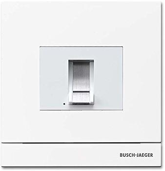 Busch-Jaeger 83100/70-664 Außenstation mit Fingerprint-Modul studioweiß matt