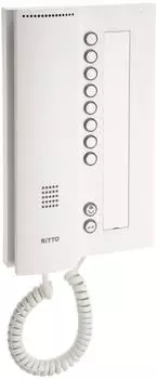 Schneider Electric 1273439 Wohntelefon Komfort ED-T&uuml;r&ouml;ffnerautomatik wei&szlig;