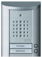Ritto by Schneider 1840420 T&uuml;rsprechanlage Silber