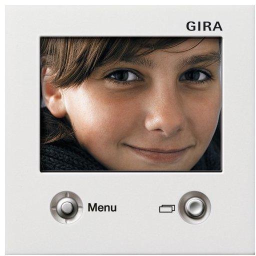 Gira Video Innenstation 1286112 reinweiß glänzend