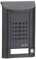 Ritto 1271941, Ritto 1271941 Minivox Tuerstation (1 Taste) Anthrazit
