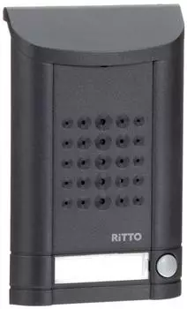 Ritto Minivox T&uuml;rstation 1 Taste anthrazit (1271941)