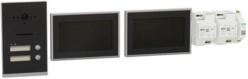 Ritto RGE2094250 Listo Video Zweifamilienhaus-Set TwinBus IP Anthrazitgrau UP Ritto RGE2094250 Listo Video Zweifamilienhaus-Set TwinBus IP Anthrazitgrau UP