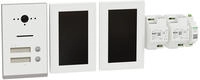 Schneider Electric Video Zweifamilienhaus-Set Weiss UP RGE2094270 (RGE2094270)