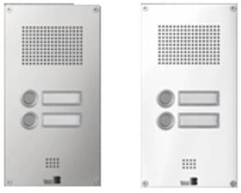 Telecom Behnke Serie 5 UP-Set mit 2-Ruftasten, Silber Telecom Behnke Serie 5 UP-Set mit 2-Ruftasten, Silber