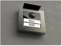 m-e modern-electronics VDV-2020 A Video-T&uuml;rsprechanlage Kabelgebunden, RFID