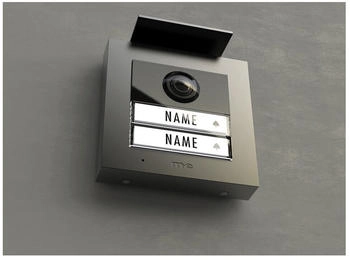 M-E Modern Electronics VDV-2020-A Video-Au&szlig;enstation RFID 2-Familienhaus anthrazit (41267)