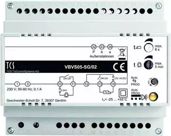 TCS Versorgungs- und Steuerger&auml;t f&uuml;r Audio- und Video-Anlagen 1Strang 6TE (VBVS05-SG/02)