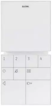 ELCOM BFT-240WS Freisprech-Komforttelefon Innenstation Audio i2-BUS weiß (1712403)