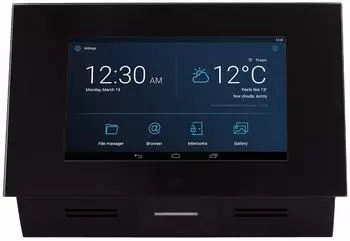 2N Indoor Touch 2.0 PoE Innensprechstelle Schwarz (91378375)