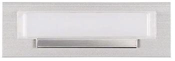 ELCOM Ruftaster AVZ-REB mit Namensschild und weißen LED Aluminium (REH032Y)