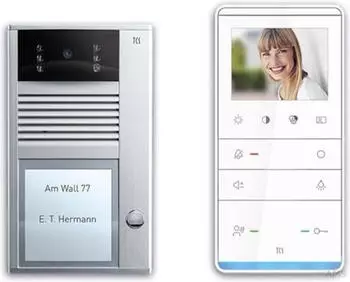 TCS Video-T&uuml;rsprechanlage easy:pack V2D f&uuml;r 1 Wohneinheit mit Au&szlig;enstation AVC (PVC2310-0010)