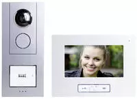 m-e modern-electronics VISTUS VD ALU-6710 S Video-T&uuml;rsprechanlage Kabelgebunden