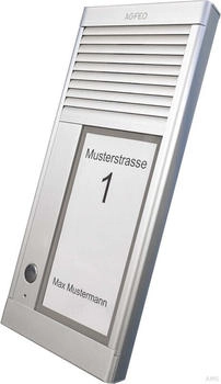 Agfeo DoorSpeak 1 T&uuml;rsprechanlage Aluminium IP33 Kabelgebunden (6101573)