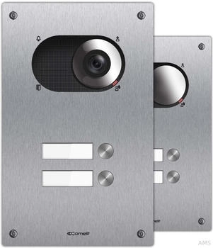 Comelit Frontplatte Switch 2 Teilnehmer 1-reihig V4A (IX0102)
