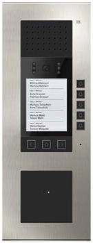 TCS Video Aufputz Außenstation Serie ADX5 mit Display und BCM Transponderleser für bis zu 30 Wohneinheiten (ADA59280-0030)