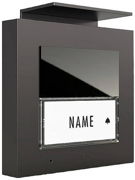 M-E Modern Electronics m-e modern-electronics ADV-1010 A Vistadoor Audio-Außenstation für Kabelgebunden Außeneinheit 1 Familienhaus Anthrazit (41316)