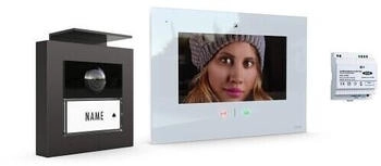 M-E Modern Electronics M-E 41366 Video- -Set RFID VISTADOOR 1-Familienhaus alu/weiß