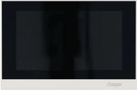 Hager HAG RTQ600X Innenstation Video IP freisprechen 2Draht Anschluss wei&szlig; (RTQ600X)