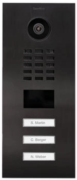 DoorBird D2103V IP- LAN Au&szlig;eneinheit Edelstahl V2A (geb&uuml;rstet) Titan-Optik (423870758)