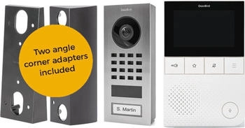 DoorBird D11 Home-Set Set f&uuml;r ein Einfamilienhaus edelstahl V2A/wei&szlig; (429604432)
