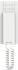 Busch-Jaeger H82001-W-03 Innenstation Audio LAN Busch-Welcome IP weiß (2TMA130010W0041)