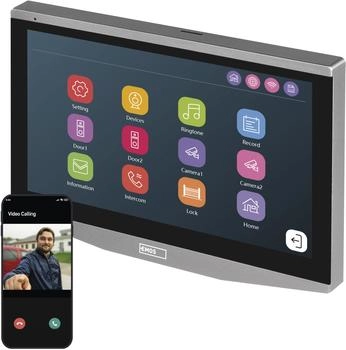 EMOS H4021 GoSmart 7 Zusatzmonitor IP-750B für IP-750A 145×205×12mm silber (3010040210 )