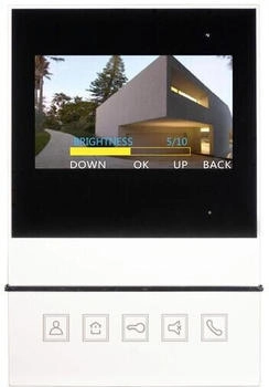HHG HHG Villa M B Innenstation-Monitor Standard weiß 4,3 Zoll