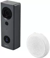 Sygonix IP-Video-Tuersprechanlage WLAN Funk Grau Wei&szlig; (SY-6721068)
