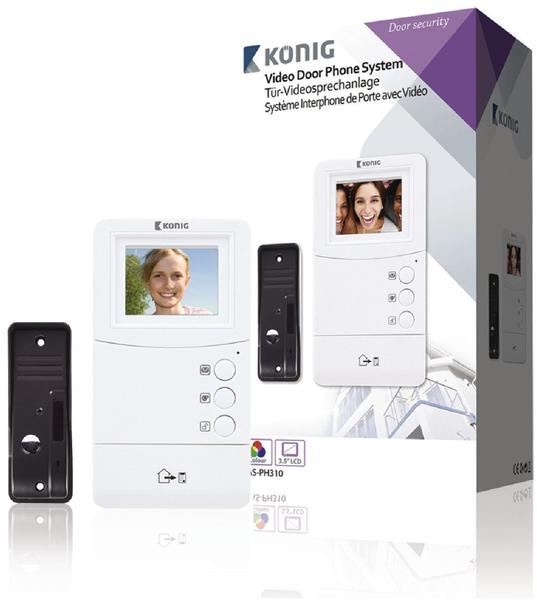 König Electronic Video-Türsprechanlage SAS-PH310