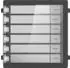 Hikvision Türsprechanlage Modul mit 6 Klingeltasten, Edelstahl (DS-KD-KK/S)