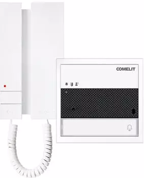 Comelit Ultra Audio Türsprech-Set AP, 1WE Mini mit Hörer (KAU2201)
