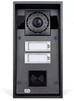 2N Helios IP Force Haupteingangspanel 2 Tasten HD-Kamera (9151102CHRW)