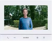 DoorBird A1103, 17,8 cm (7"), IPS, 1024 x 600 Pixel, Kapazitiv, Schwarz, Wei&szlig;,