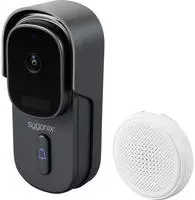 Sygonix IP-Video-Tuersprechanlage WLAN Funk Grau Wei&szlig; (SY-6721066)