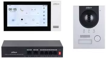 Dahua KTP01L Video-Türsprechanlage Set 7" 2MP Nachtsicht (DHI-KTP01L(F))