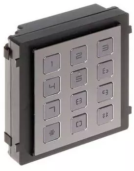 Hikvision DS-KD-KP Modulare Video-T&uuml;rsprechanlage Tastaturmodul (DS-KD-KP)