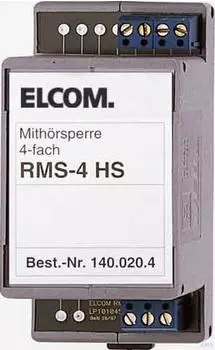 ELCOM RMS-10HS Mith&ouml;rsperre 10 Teilnehmer REG 1+n lichtgrau (1400210)