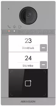 Hikvision DS-KV8213-WME1(C) Villa Türstation 2MP WiFi PoE 2 Tasten IP65 (DS-KV8213-WME1(C)/Flush)