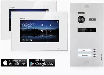 Balter EVO Video-T&uuml;rsprechanlage 2-Familienhaus, 2x 7" Touchscreen, 150&deg;, WLAN (EVO)