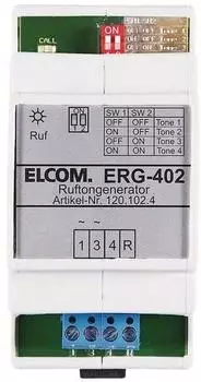 ELCOM ERG-402 Etagenruf-Generator 4 Ruft&ouml;ne REG 1+n (1201024)
