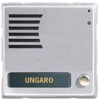 Urmet Sinthesi Außenstation-Modul 1 Klingeltaste Eloxiertes Aluminium (1148/21)