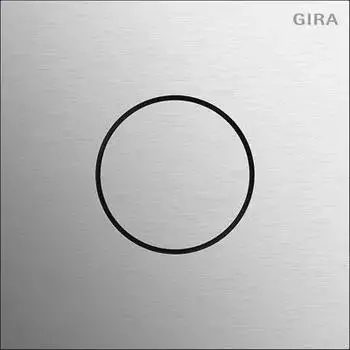 Gira TKS-Modul-Frontplatte Sprachmodul System 106, Aluminium (5578926)