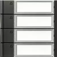 Siedle Ruftaste TM 700-4-0 DG dunkelgrau-glimmer (210011977-00)